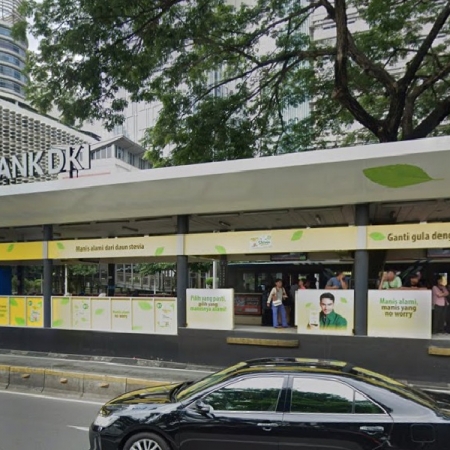 Platform Screen Door St. Senayan Bank DKI